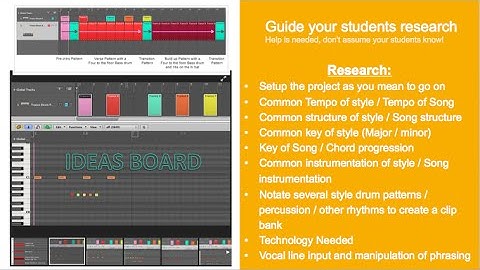 Teaching Task 1C of the AS Music Technology Coursework