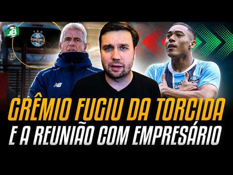 🟦 MANAGEMENT DODGED THE FANS AND AGENT HELD AN IMPORTANT MEETING WITH GRÊMIO