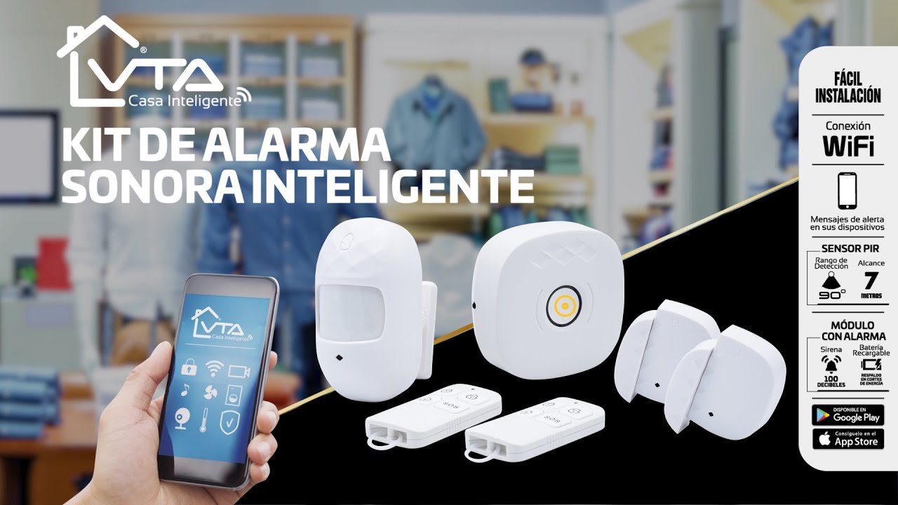 Sirena Sonora Inteligente Wifi Smart Domotica Alexa & Google Home