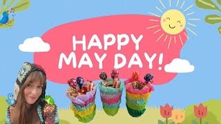 Happy May Day! music for kids / lyric video #maybasket