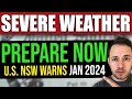 PREPARE: Severe Weather (U.S. NATIONAL WEATHER SERVICE: Jan 2024)