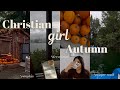 Christian fall vlog| cozy fall days, pumpkin patch ultimate fall vlog, holy girl diaries, fall decor