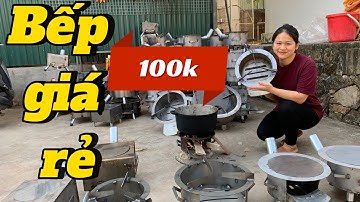 Bếp củi thông minh không khói , nấu cơm , kho thịt kho cá tiện lợi tiết kiệm củi . Thanh lý giá rẻ