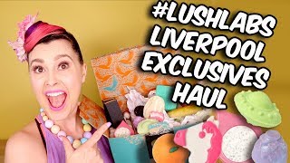 #LUSHLABS LIVERPOOL EXCLUSIVES HAUL! - COOKIE DOUGH LIP SCRUB, I WANT A PONY, FRANGIPANI GLOVE! by Kitty Von Tastique 807 views 4 years ago 24 minutes