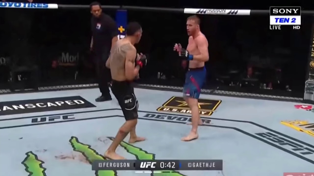 "Give me a sand " Tony Ferguson vs Justin Gaethje UFC 249
