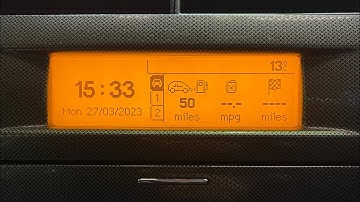 Citroen C4 Clock Change how to set the time and date in the dashboard