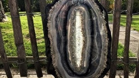 90. Free Form Resin Geode. Part 4. Unmolding/End Result