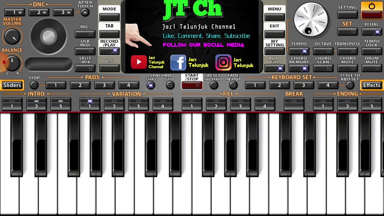 jari telunjuk in english