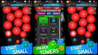 Ball Fall - Idle Tower Defense Gameplay Android Mobile screenshot 5