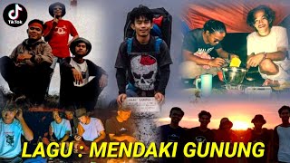 Lagu Mendaki Gunung pemandangan indah ( Lirik ) ( Cover )