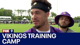 Vikings secondary has busy day at training camp