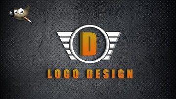 Gimp Tutorial: Text Company logo design In gimp 2.10