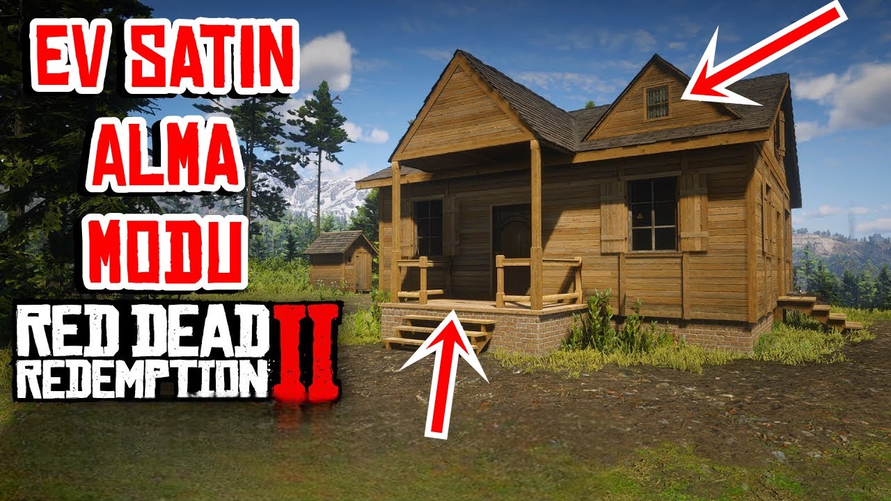 RDR2 MOD NASIL KURULUR? | EV SATIN ALMA MODU - BUYABLE PROPERTIES| RED ...