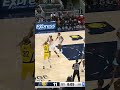 Jay Huff with his Second Three 🎯