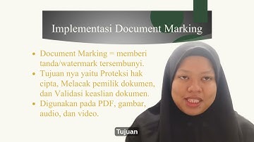 Konsep Steganography serta Implementasinya Baik Data Hiding dan Document Marking.