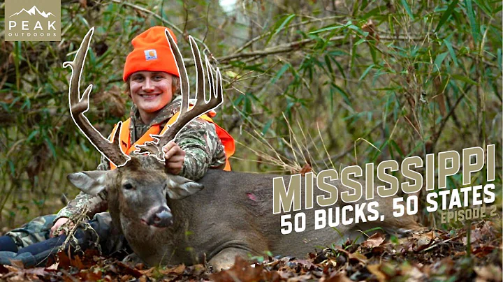 Mississippi Public Land GIANT Buck at 10 YARDS with the Muzzleloader - 50 Bucks, 50 States
