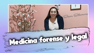 Medicina Forense y legal | Susan Soberanes