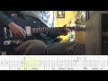 BORN UNDER A BAD SIGN Style Solo / E:Clapton Style Guitar Solo - Lesson with Tab  #short