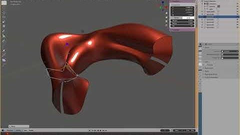 Lofting between NURBS curves - Blender + Sverchok