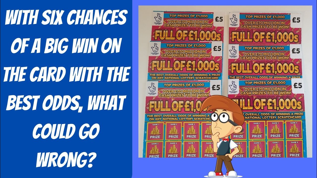 New £5 Lottery Scratch Cards. £30 of the Full of £1000s scratch cards