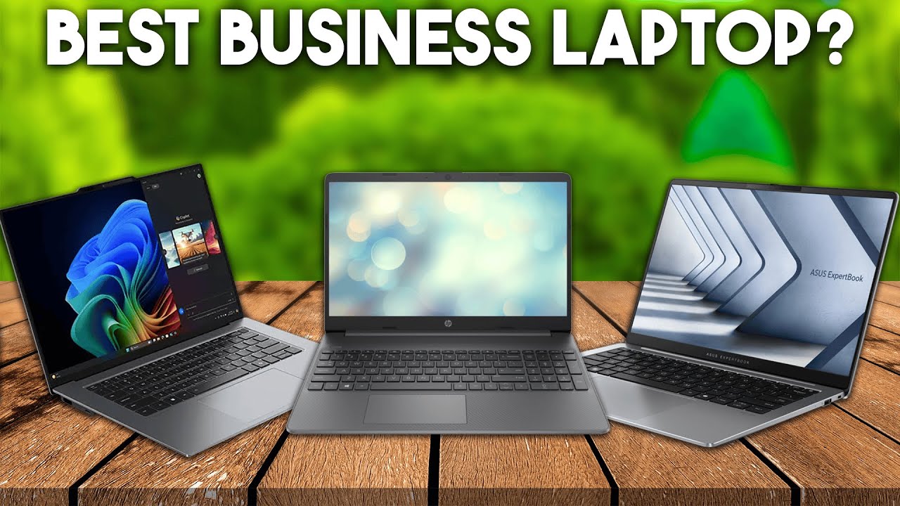 6 Best Laptop For Business Owners 2025 - Lenovo vs Apple Asus - YouTube