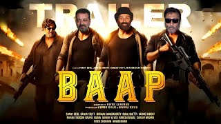 BAAP - Official Trailer | Mithun Chakraborty | Sunny Deol | Sanjay Dutt | Jacky Shroff !