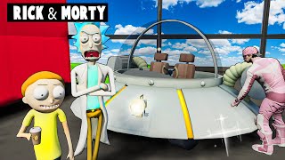 Stealing Cars from Rick and Morty in GTA 5