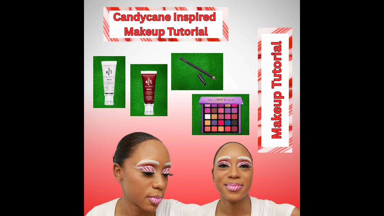 Candycane Inspired Makeup Tutorial