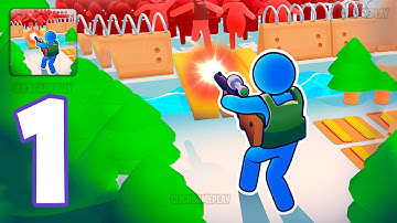 Harvest Havoc: Siege Defense Gameplay Walkthrough Part 1 - Tutorial Base Defense (Android,iOS)