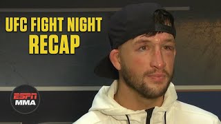 Julian Erosa talks upset win at UFC Vegas 4 | ESPN MMA