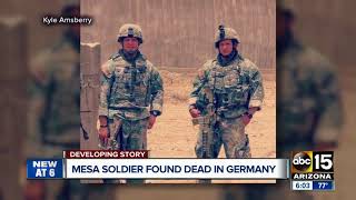 Friends remember Mesa soldier found dead in Germany
