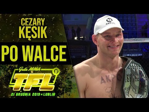 Cezary Kęsik o obronie pasa TFL i przyszłości w KSW