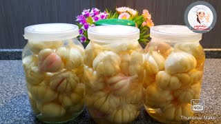 ნივრის მწნილი😍Pickled garlic @katerina888