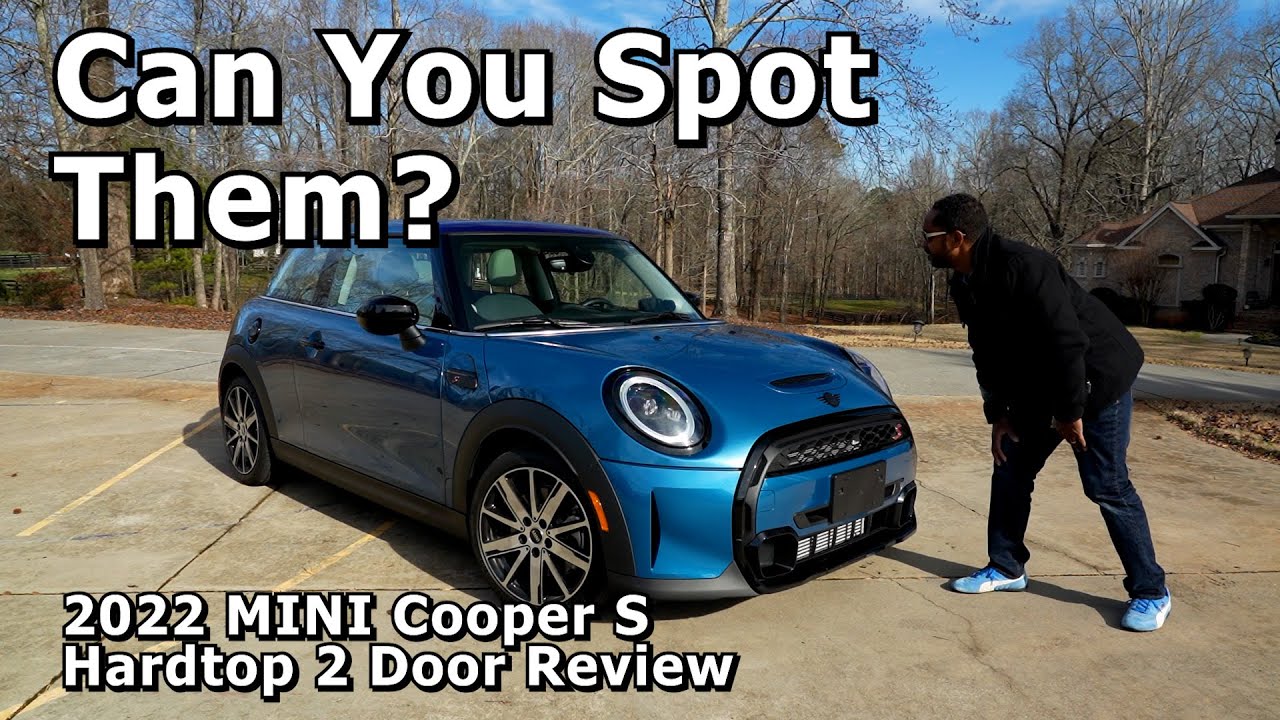Can You Spot Them? - 2022 MINI Cooper S Hardtop 2 Door Review 