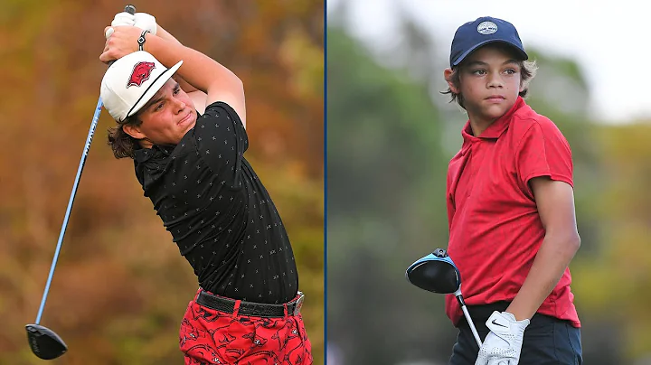 Best shots from Charlie Woods, John Daly II and mo...