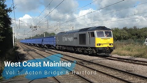 West Coast Mainline:- Vol 1. Acton Bridge & Hartford (20th Sept 2021)