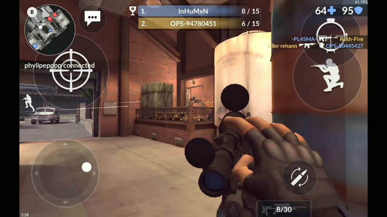 Critical Ops Gun Game in Asia server.