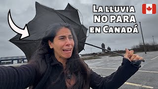 24 hours of RAIN inside MOTORHOME in Canada
