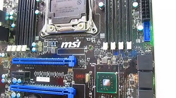 MSI X99 Motherboard Spotted at Computex 2014
