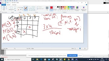 10 Tableaux à deux dimensions : Matrices