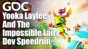 GDC Summer Dev Speedrun - Yooka Laylee And The Impossible Lair With Chris Sutherland