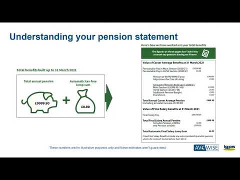 Norfolk Pension Fund - What does your pension statement tell you?