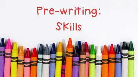 FP Handwriting Pre-writing: Skills