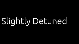 Circl3s - Slightly Detuned (Monotone EP)