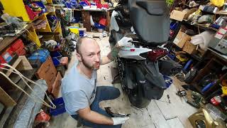 : SYM TL 500 .  1. Air filter.