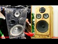 Great Creations from Wood - DIY Speaker Wooden - Amazing Woodworking Project | Wood Carving
