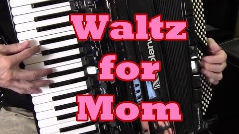 Roland 4x accordion, Waltz for Mom, Dale Mathis Accordion