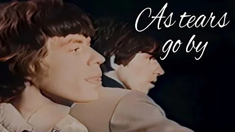 The Rolling Stones  -As tears go by- TV show