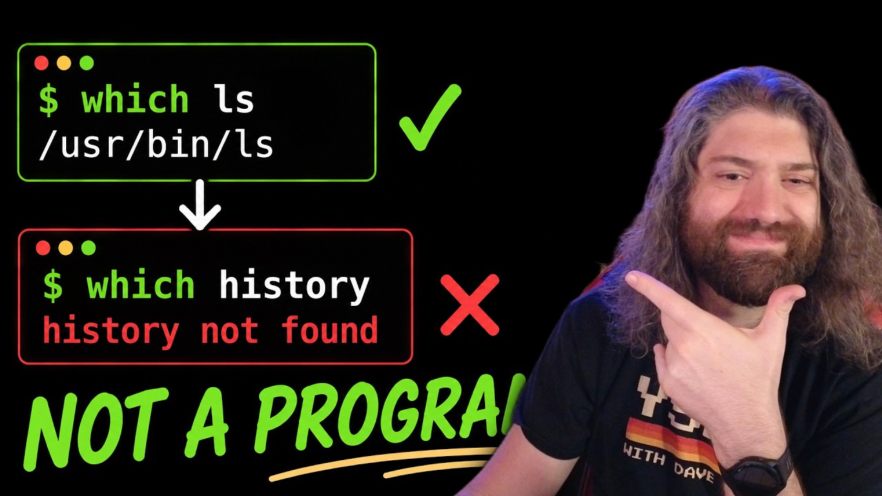 Programs and Commands - Bash Scripting Course (pt8) - YouTube