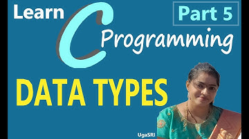 C - DATA TYPES (PART 5)